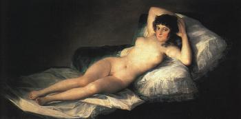 弗朗西斯科 德 戈雅 The Nude Maja (La Maja Desnuda)